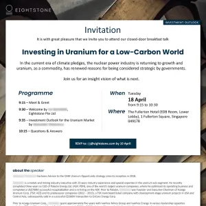 Eightstone Invitation